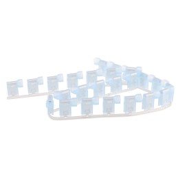 50 pcs - 3-520132-2 TE Connectivity Ultra-Fast .250 Blue Insulated Female Spade Connector, Flag Terminal, 6.35 x 0.81mm Tab Size