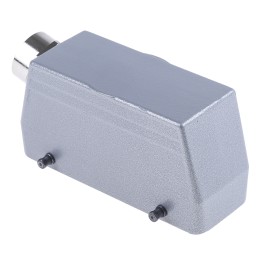 1 pcs - Epic Contact H-BE Heavy Duty Power Connector Hood, 24 Contacts, M25 Thread