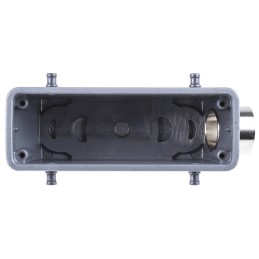 1 pcs - Epic Contact H-BE Heavy Duty Power Connector Hood, 24 Contacts, M25 Thread