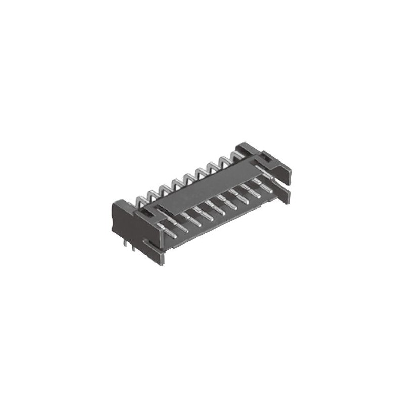 22 pcs - DF11-20DP-2DS(24) Hirose DF11 Series Right Angle Through Hole PCB Header, 20 Contact(s), 2.0mm Pitch, 2 Row(s), Shroude
