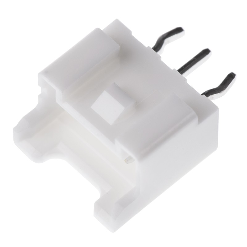 100 pcs - B03B-PASK-1 (LF) (SN) JST PA Series Straight Through Hole PCB Header, 3 Contact(s), 2.0mm Pitch, 1 Row(s), Shrouded