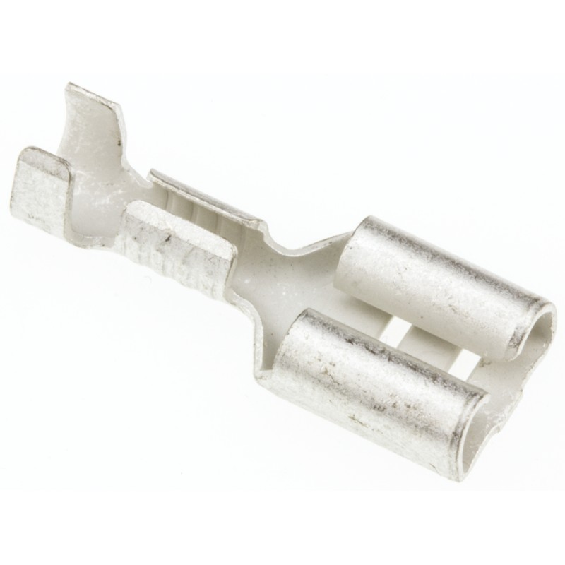 300 pcs - LTO-2.5T-250N JST LTO Uninsulated Female Spade Connector, Receptacle, 6.3 x 0.8mm Tab Size, 1mm² to 2.5mm²