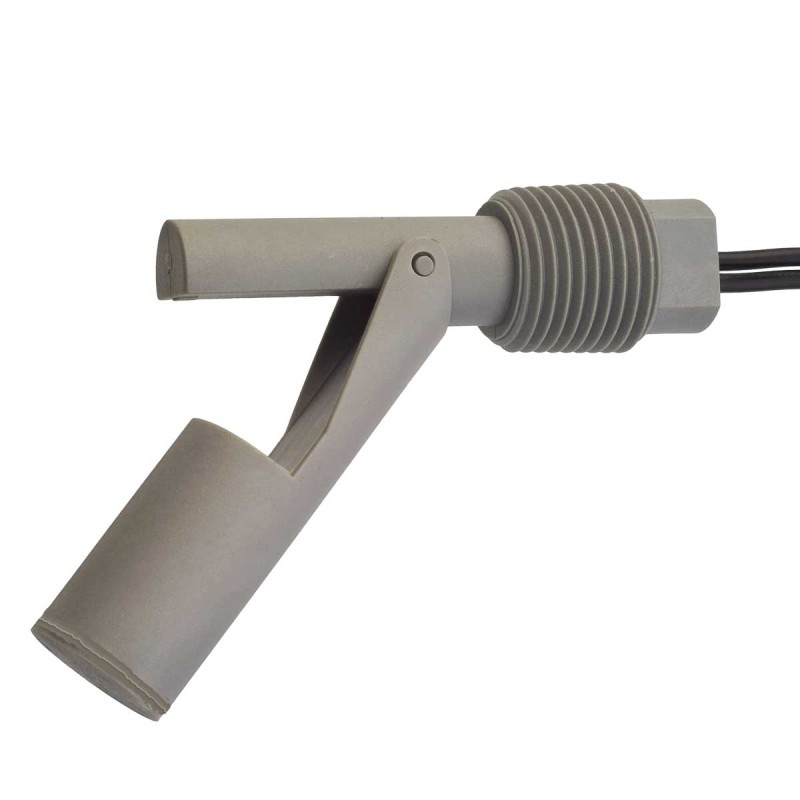 1 pcs - RS PRO Horizontal Polyphenylene Sulfide Float Switch, Float, 1m Cable, NO/NC, 240V ac Max, 120V dc Max