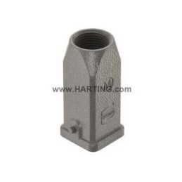 1 pcs - HARTING Han A Heavy Duty Power Connector Hood, M20 Thread