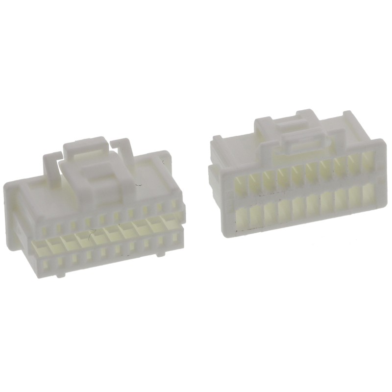 50 pcs - 501189-2010 Molex, Pico-Clasp Female Connector Housing, 1mm Pitch, 20 Way, 2 Row