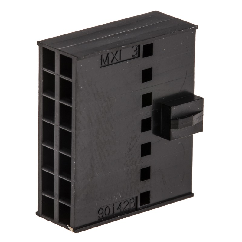 20 pcs - 90142-0014 Molex, C-Grid III Female Connector Housing, 2.54mm Pitch, 14 Way, 2 Row