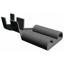50 pcs - 280223-2 TE Connectivity FASTON .375 Uninsulated Female Spade Connector, Receptacle, 9.53 x 1.19mm Tab Size, 4mm² to 6m