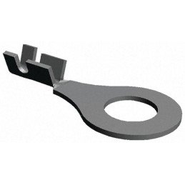 300 pcs - 60700-2 TE Connectivity Uninsulated Ring Terminal, M6 Stud Size, 0.5mm² to 1.4mm² Wire Size