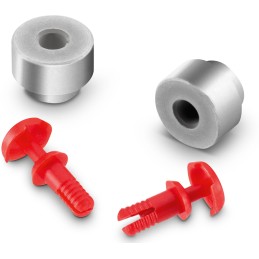 60 pcs - 7009776 7009776, 4.5mm High Nylon Snap Rivet Support for 2.5mm PCB Hole, 4mm Base