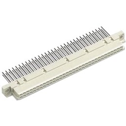 1 pcs - HARTING 09 03 64 Way 2.54mm Pitch, Type C Class C2, 3 Row, Straight DIN 41612 Connector, Socket