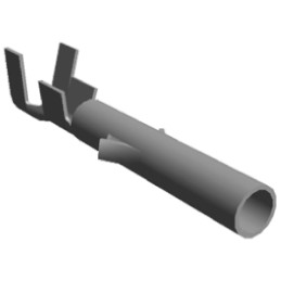 100 pcs - TE Connectivity .062 Commercial Series Female Crimp Terminal, 24AWG Min, 18AWG Max