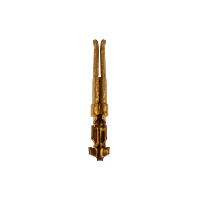 50 pcs - 66504-3 TE Connectivity, AMPLIMITE HDP-20 Series, size 20 Female Crimp D-sub Connector Contact, Gold over Nickel Signal