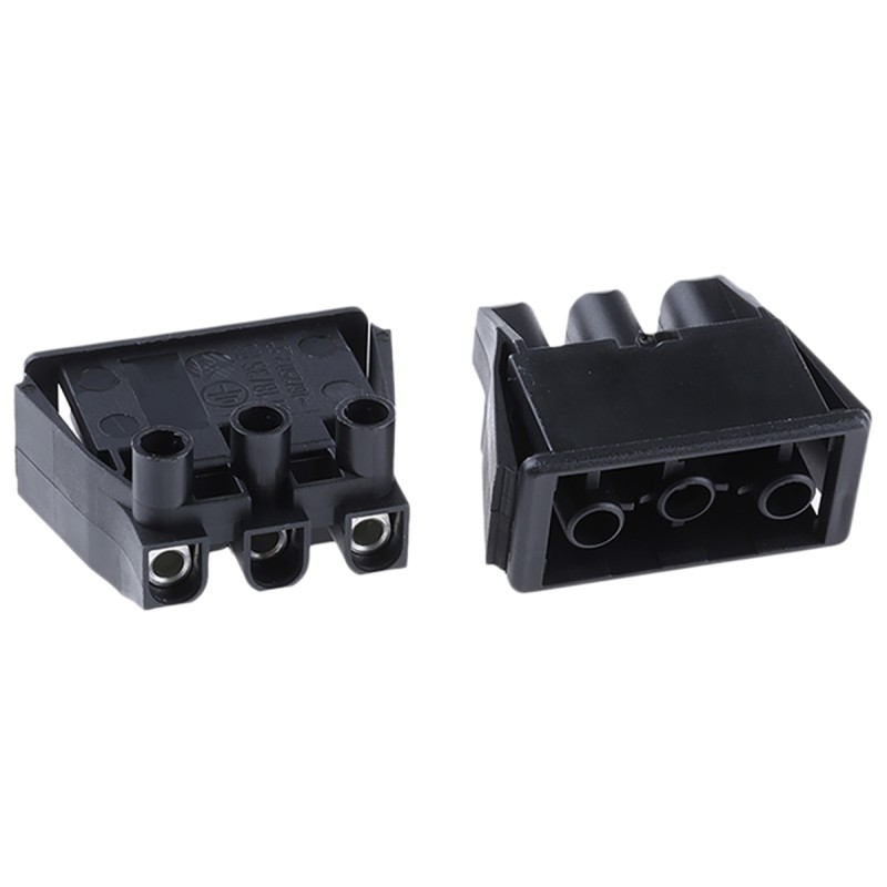 20 pcs - 93.032.9358.1 Wieland ST18 Series Connector, 3-Pole, Male, 16A, IP20