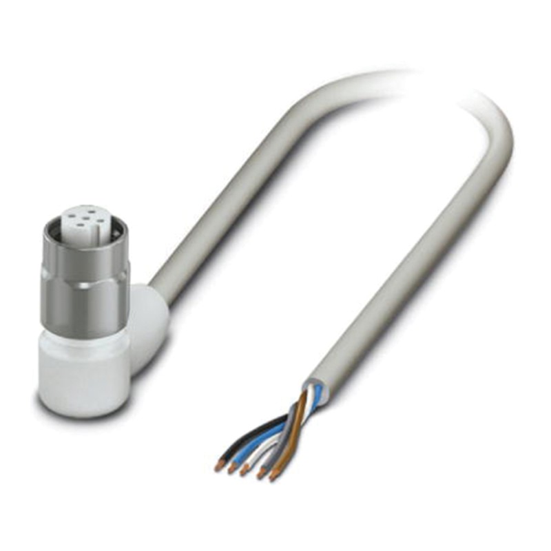 1 pcs - Phoenix Contact Female 5 way M12 to Sensor Actuator Cable, 3m