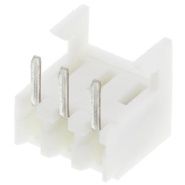 5 pcs - Molex KK 254 Series Right Angle Through Hole Mount PCB Socket, 3-Contact, 1-Row, 2.54mm Pitch, Solder Termination