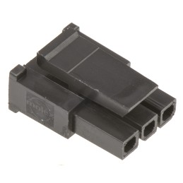 20 pcs - 43645-0300 Molex, Micro-Fit 3.0 Female Connector Housing, 3mm Pitch, 3 Way, 1 Row