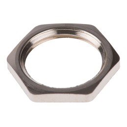 20 pcs - GMM-M20 PMA Nickel Nickel Plated Brass Cable Gland Locknut, M20 Thread