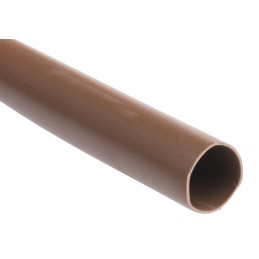 10 pcs - RS PRO PVC Brown Cable Sleeve, 10mm Diameter, 10m Length