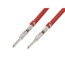 20 pcs - 215347-2122 Molex Male Male Pre-Crimped Lead, 150mm, 16AWG