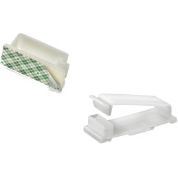 20 pcs - 524254000 Wurth Elektronik Natural Nylon Flat Cable Clamp, 13.8mm Max. Bundle