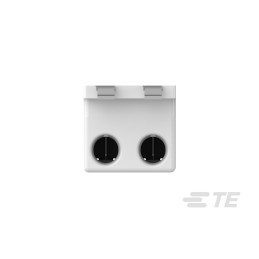 50 pcs - 2834334-2 TE Connectivity Poke-In Series Connector, 2-Pole, Female, 1-Way, Surface Mount, 6A