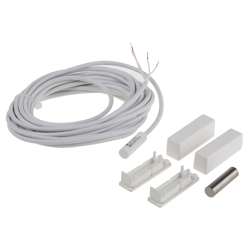 1 pcs - ABUS Security-Center Rectangular Reed Switch, NC, 24V, 200mA