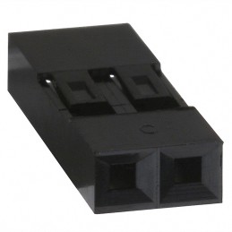 50 pcs - 65039-035LF Amphenol Communications Solutions, Mini-PV Female Connector Housing, 2.54mm Pitch, 2 Way, 1 Row