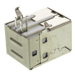 20 pcs - A-USBSB ASSMANN WSW Right Angle, Through Hole, Socket Type B 2.0 USB Connector
