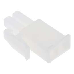 50 pcs - 172165-1 TE Connectivity, Mini-Universal MATE-N-LOK Male Connector Housing, 4.2mm Pitch, 2 Way, 1 Row