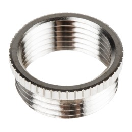 20 pcs - 52003800 Lapp Cable Gland Adaptor, PG13 Exterior Thread, PG11 Interior Thread, Nickel Plated Brass, SKINDICHT Series