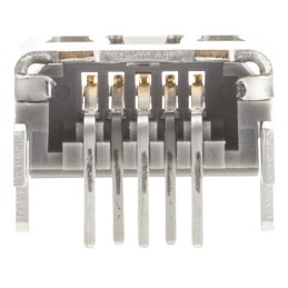 20 pcs - 56579-0519 Molex Right Angle, Through Hole, Socket Type Micro AB 2.0 USB Connector