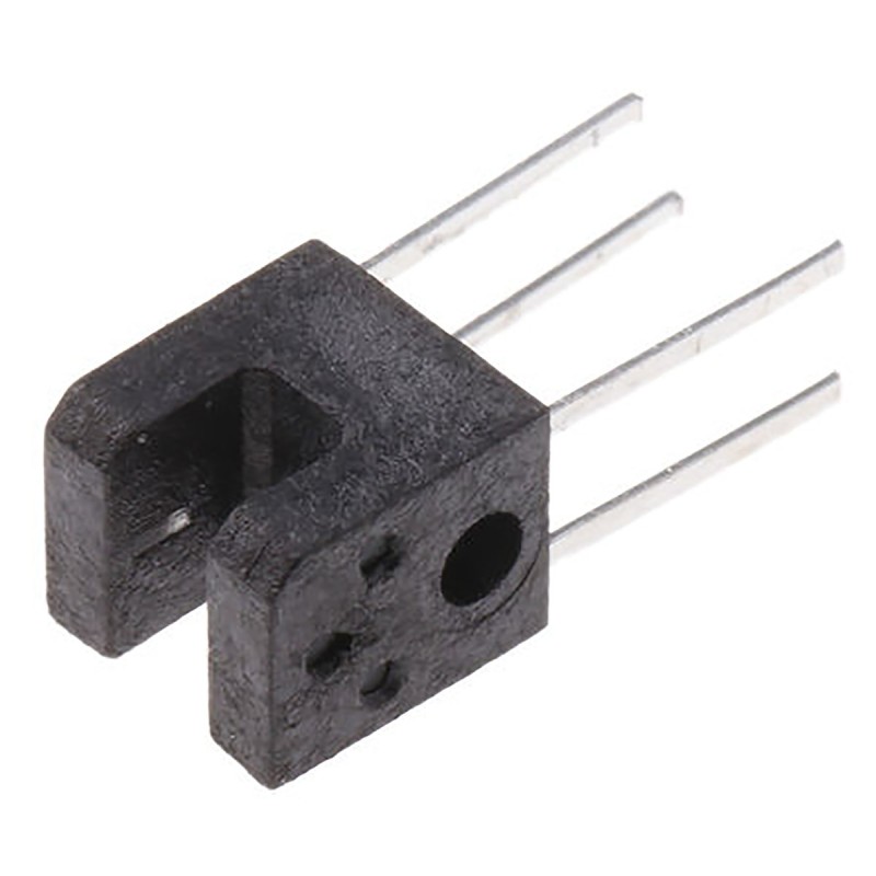 50 pcs - RPI-243 RPI-243 ROHM, Through Hole Slotted Optical Switch, Phototransistor Output