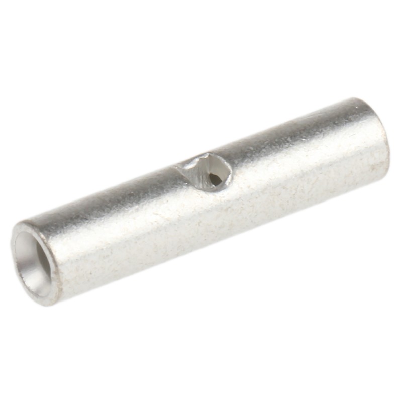 300 pcs - RS PRO Butt Splice Splice Connector, Silver, Tin 22 - 16 AWG