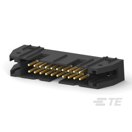 20 pcs - 5102153-4 TE Connectivity AMP-LATCH Series Straight Through Hole PCB Header, 20 Contact(s), 2.54mm Pitch, 2 Row(s), Shr
