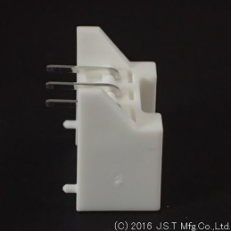 50 pcs - S03B-VUSS-1 (LF)(SN) JST VU Series Right Angle Through Hole PCB Header, 3 Contact(s), 3.96mm Pitch, 1 Row(s), Shrouded