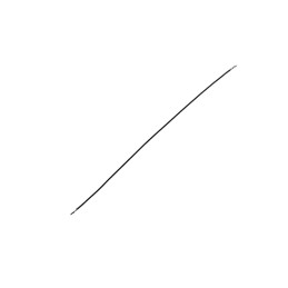 20 pcs - 215710-1121 Molex Male CLIK-Mate to Male CLIK-Mate Crimped Wire, 75mm, 0.25mm², Black