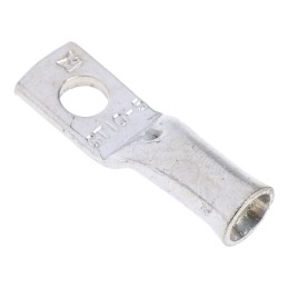 50 pcs - RS PRO Uninsulated Tubular Ring Terminal, M5 Stud Size to 10mm² Wire Size