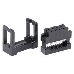 5 pcs - Amphenol Communications Solutions 8-Way IDC Connector Socket for Cable Mount, 2-Row