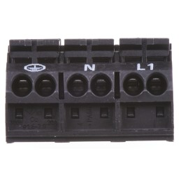 5 pcs - Wago 862 Series Terminal Strip, 3-Way, 32A, 20 - 12 AWG, Wire, Push-In Cage Clamp Termination