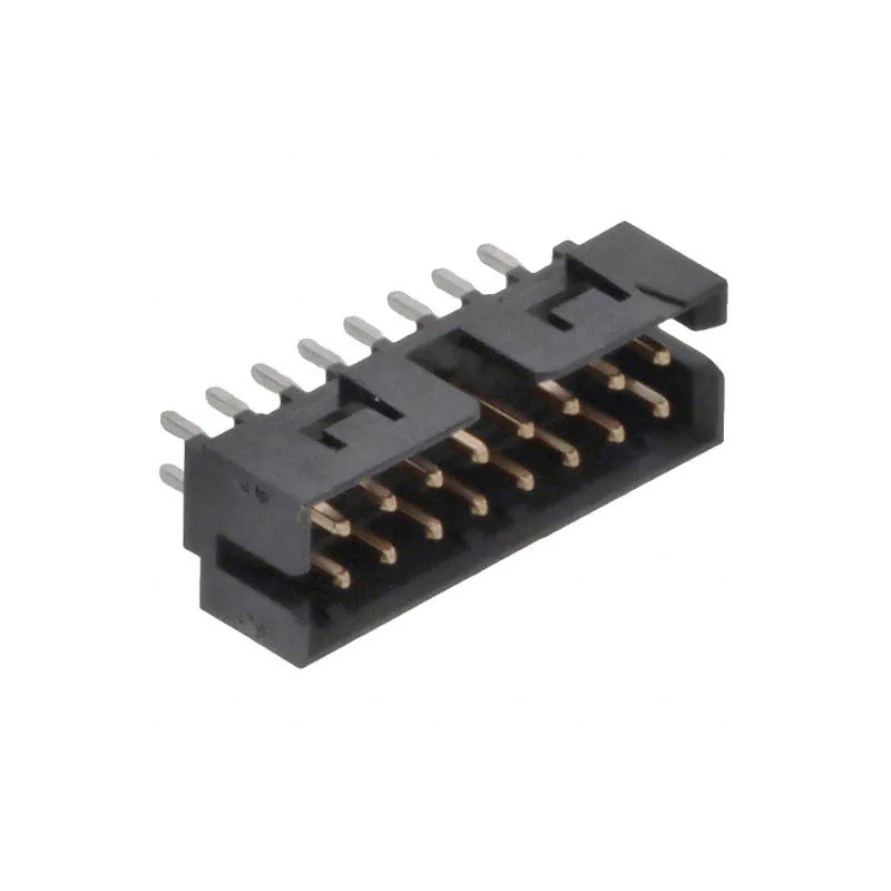 28 pcs - 878311619 Molex Milli-Grid Series PCB Header, 16 Contact(s), 2.0mm Pitch, 2 Row(s), Shrouded