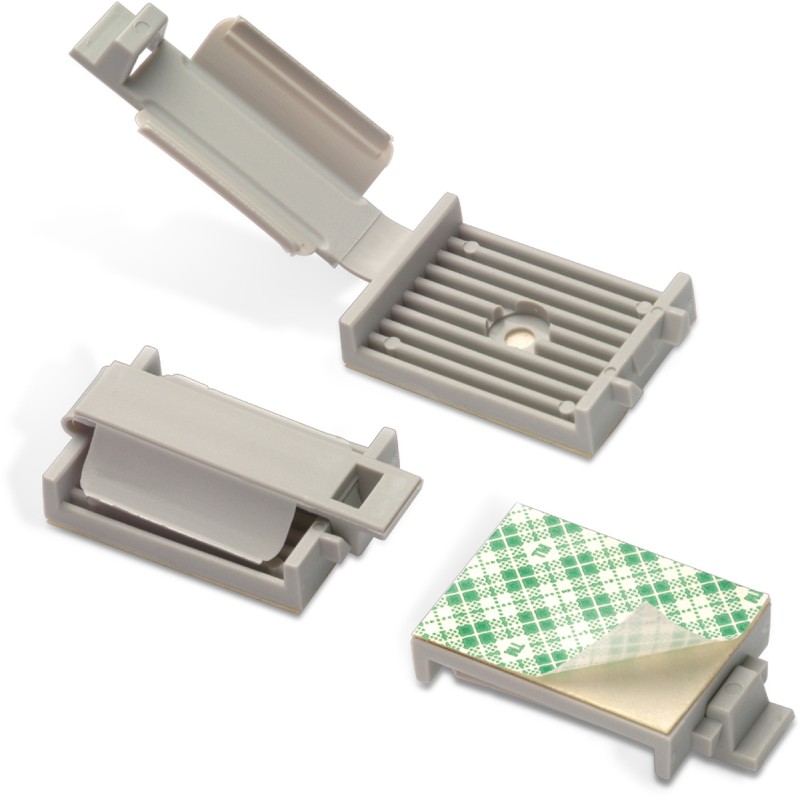 20 pcs - 524233000 Wurth Elektronik Grey Polyamide Cable Clamp