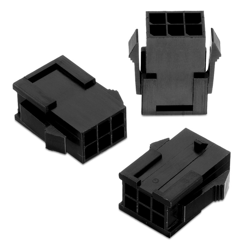 20 pcs - 66200621822 Wurth Elektronik, WR-MPC3 Male Connector Housing, 3mm Pitch, 6 Way, 2 Row