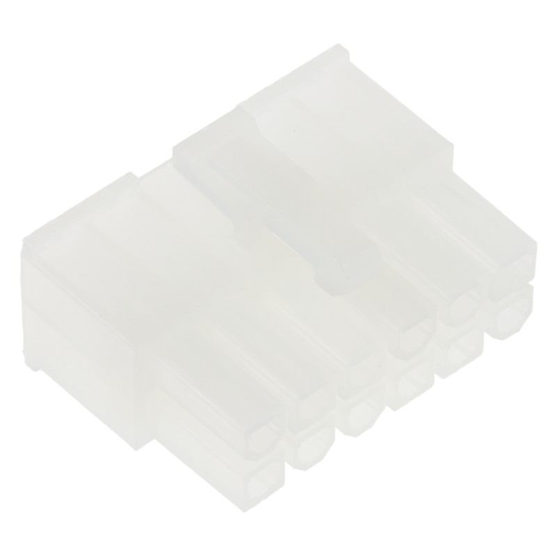 5 pcs - Molex, Mini-Fit Jr Female Connector Housing, 4.2mm Pitch, 12 Way, 2 Row