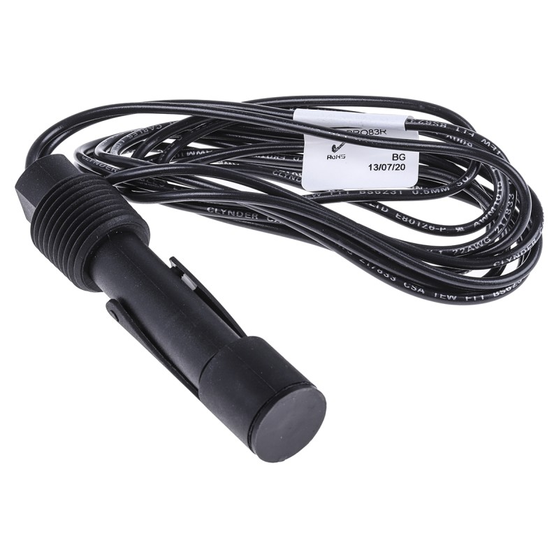 1 pcs - RS PRO Horizontal External Nylon Float Switch, Float, 1m Cable, SPNO, 240V ac Max, 120V dc Max