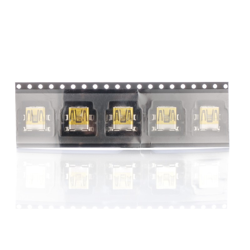 20 pcs - 67503-1020 Molex Right Angle, SMT, Socket Type Mini B 2.0 USB Connector