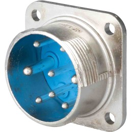 1 pcs - Jaeger 3 Way Panel Mount MIL Spec Circular Connector Receptacle, Socket Contacts,Shell Size 1, MIL-DTL-5015