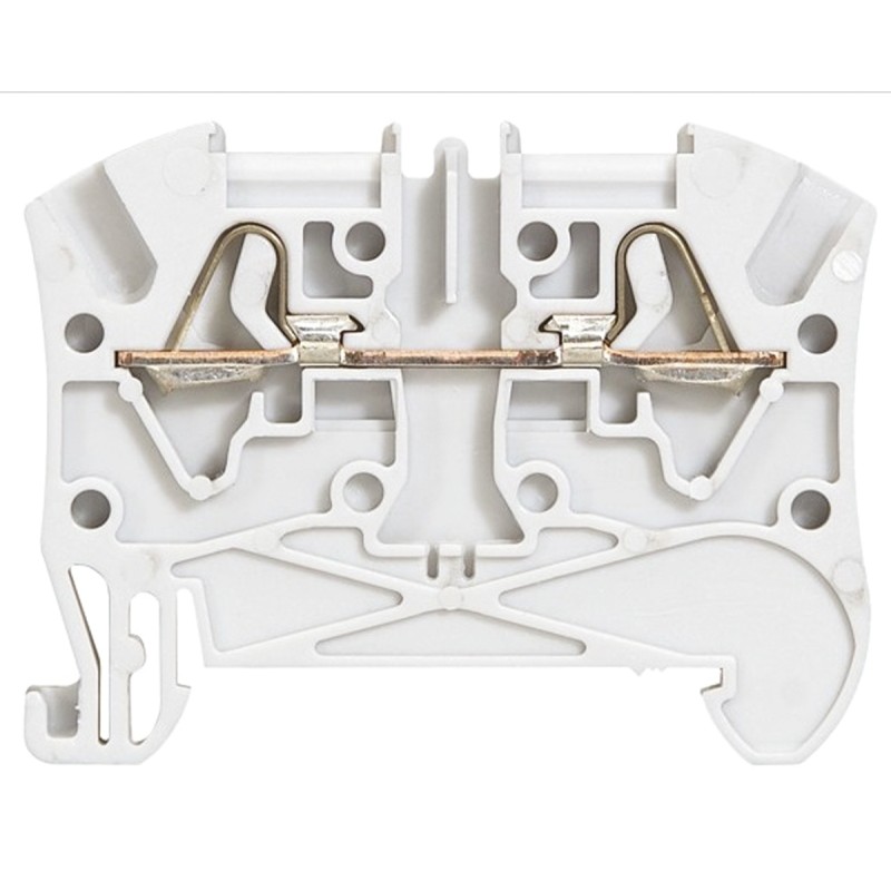 5 pcs - Legrand 372 Series Grey Feed Through Terminal Block, 4mm², Spring Clamp Termination