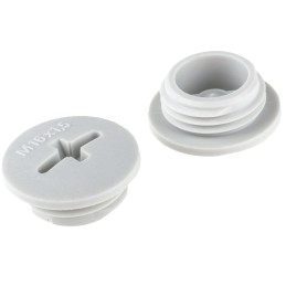50 pcs - 52006110 Lapp Blanking Plug, M16, Fibreglass Nylon, 20mm Diameter, Threaded