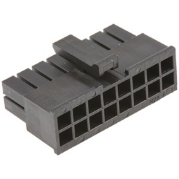 20 pcs - 43025-1600 Molex, Micro-Fit 3.0 Female Connector Housing, 3mm Pitch, 16 Way, 2 Row