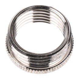 20 pcs - 52104492 Lapp Cable Gland Adaptor, PG11 Exterior Thread, M16 Interior Thread, Nickel Plated Brass, SKINDICHT Series